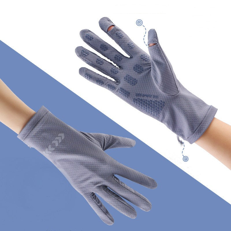 Men/Women UV Protective Gloves, for Driving, Trekking, Picnics, and Outdoors