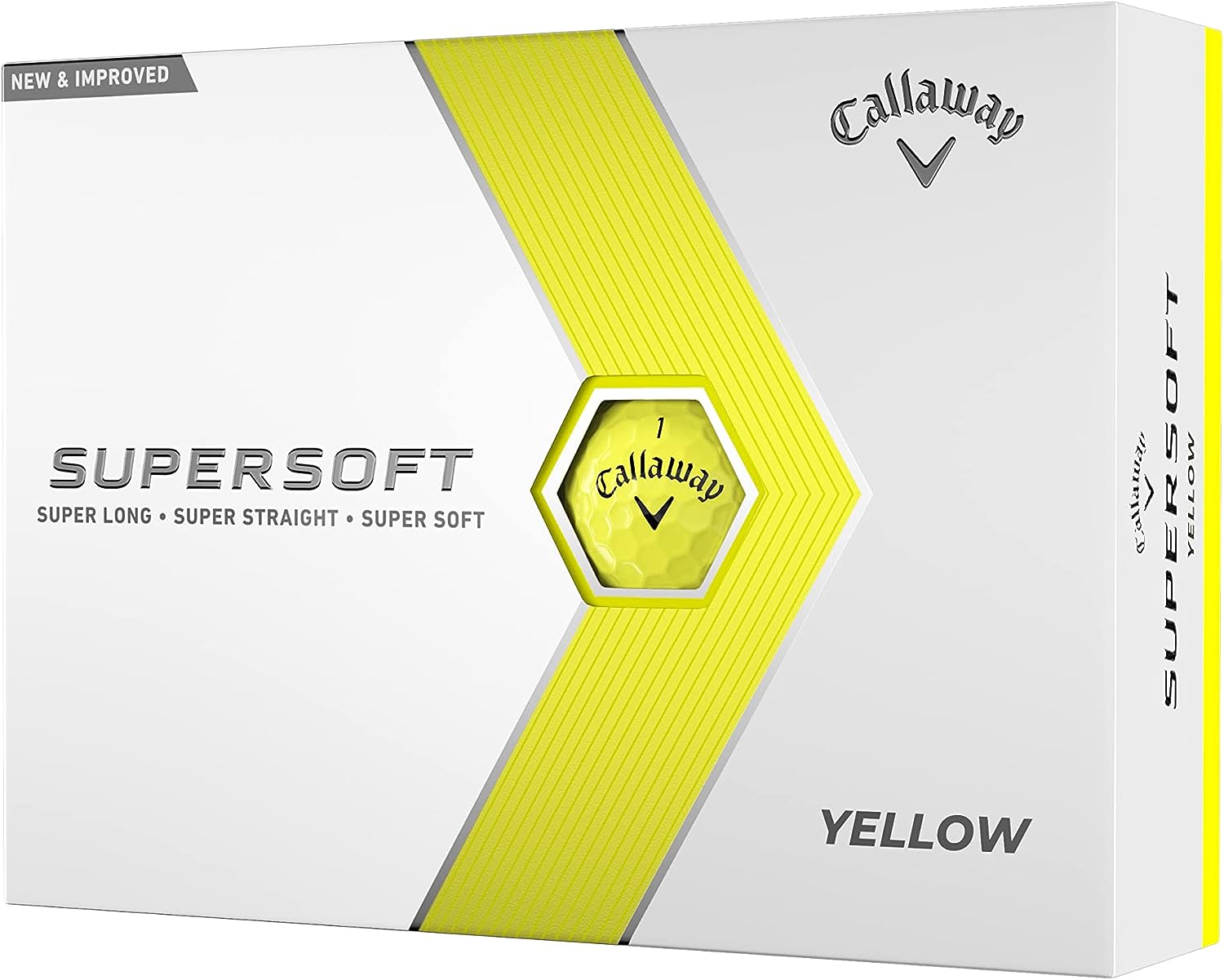 Golf 2023 Supersoft Golf Balls (One Dozen)