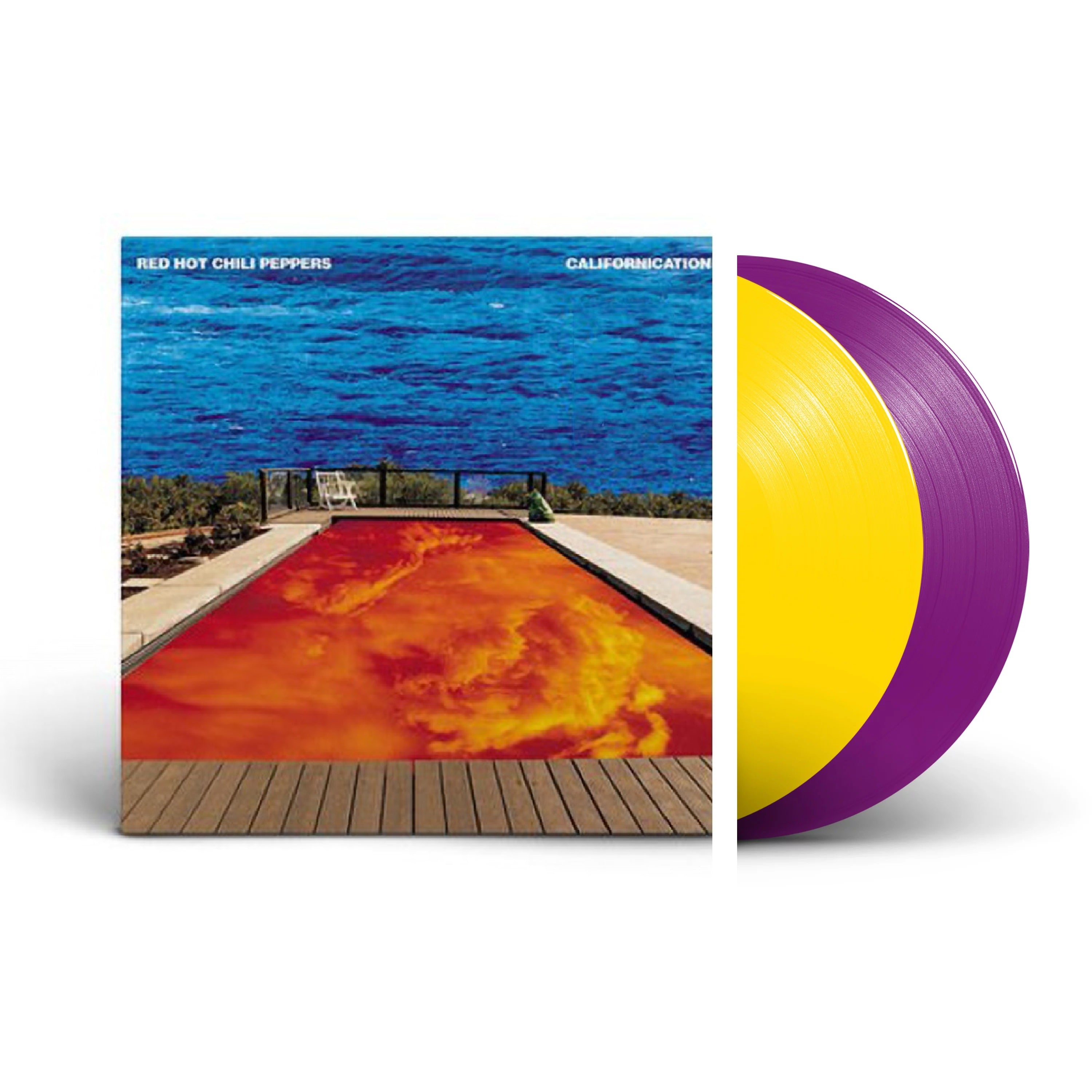 Red Hot Chili Peppers - Californication Exclusive Limited Edition Yellow/Purple Color Vinyl 2x LP Record