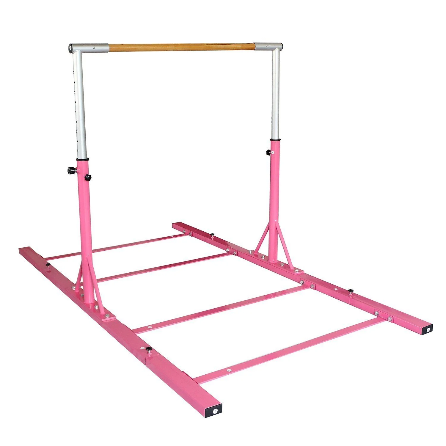 GymnTrax 3 - 5 FT Heavy Duty Adjustable Gymnastics Bars Kids Home Gymnastic Bar