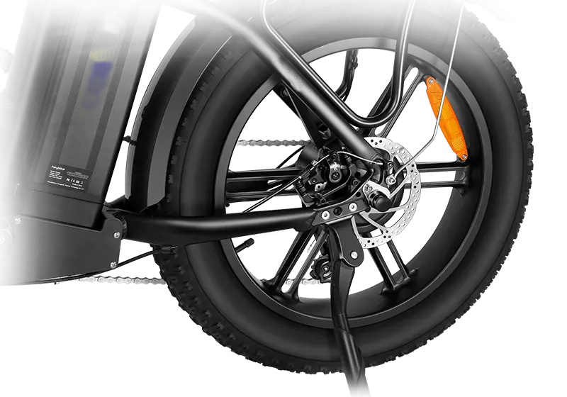 ✨ Outdoor foldable electric bicycle with replaceable 48V / 15Ah lithium battery✨