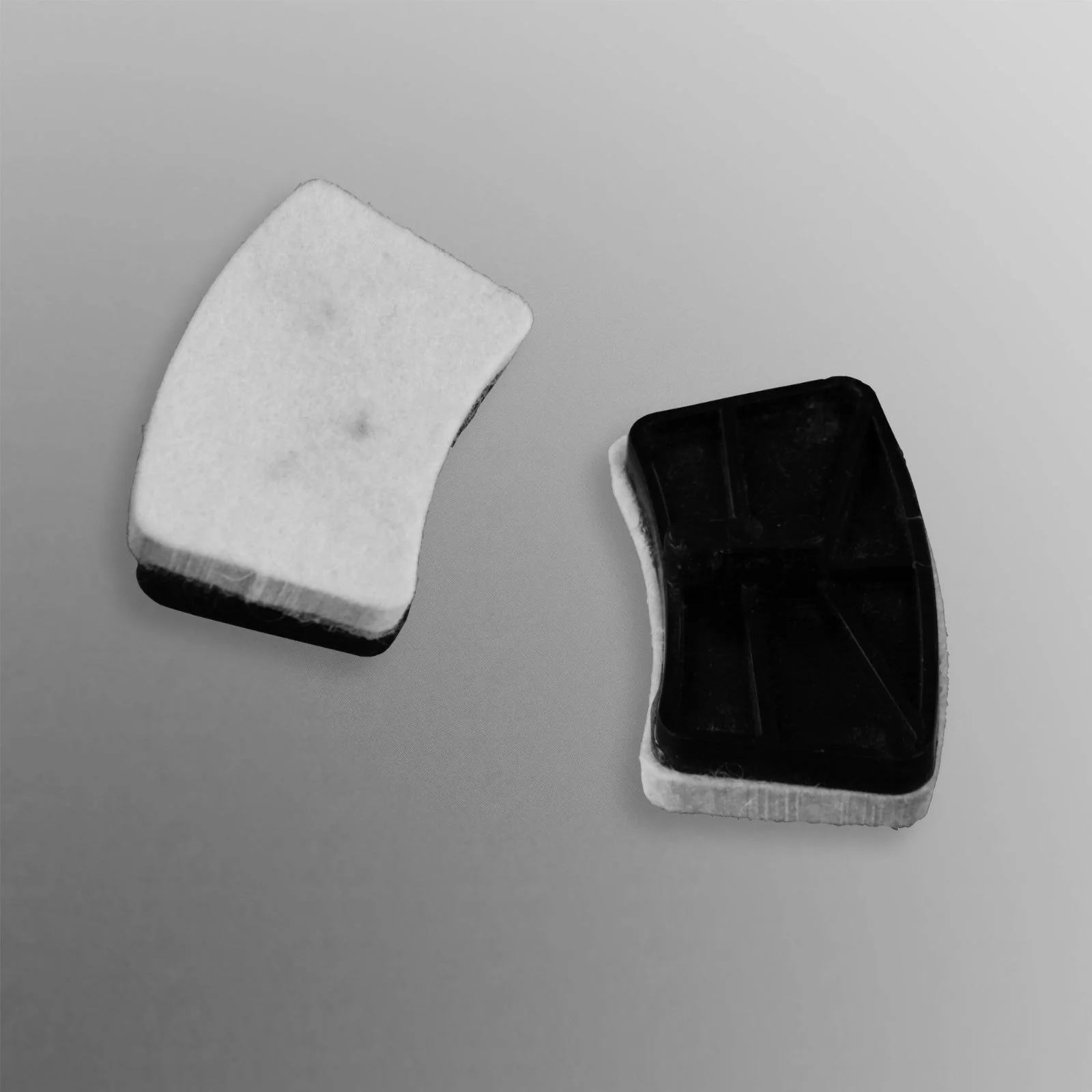 RevXtremeIndoor Cycle S1000 Replacement Resistance Pads. WHITE-BLACK