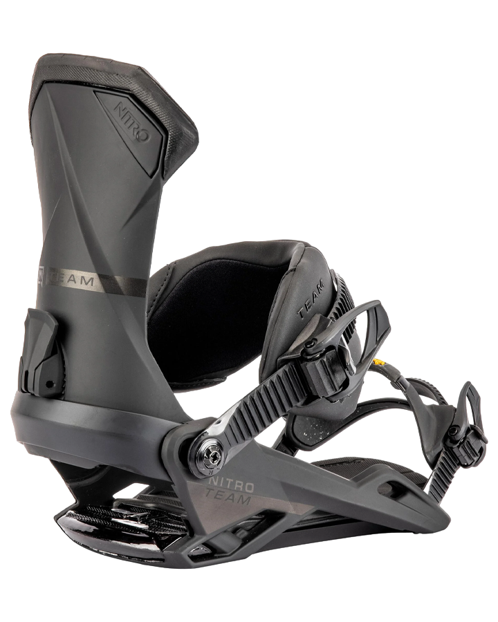 Nitro Team Snowboard Bindings - Ultra Black - 2023
