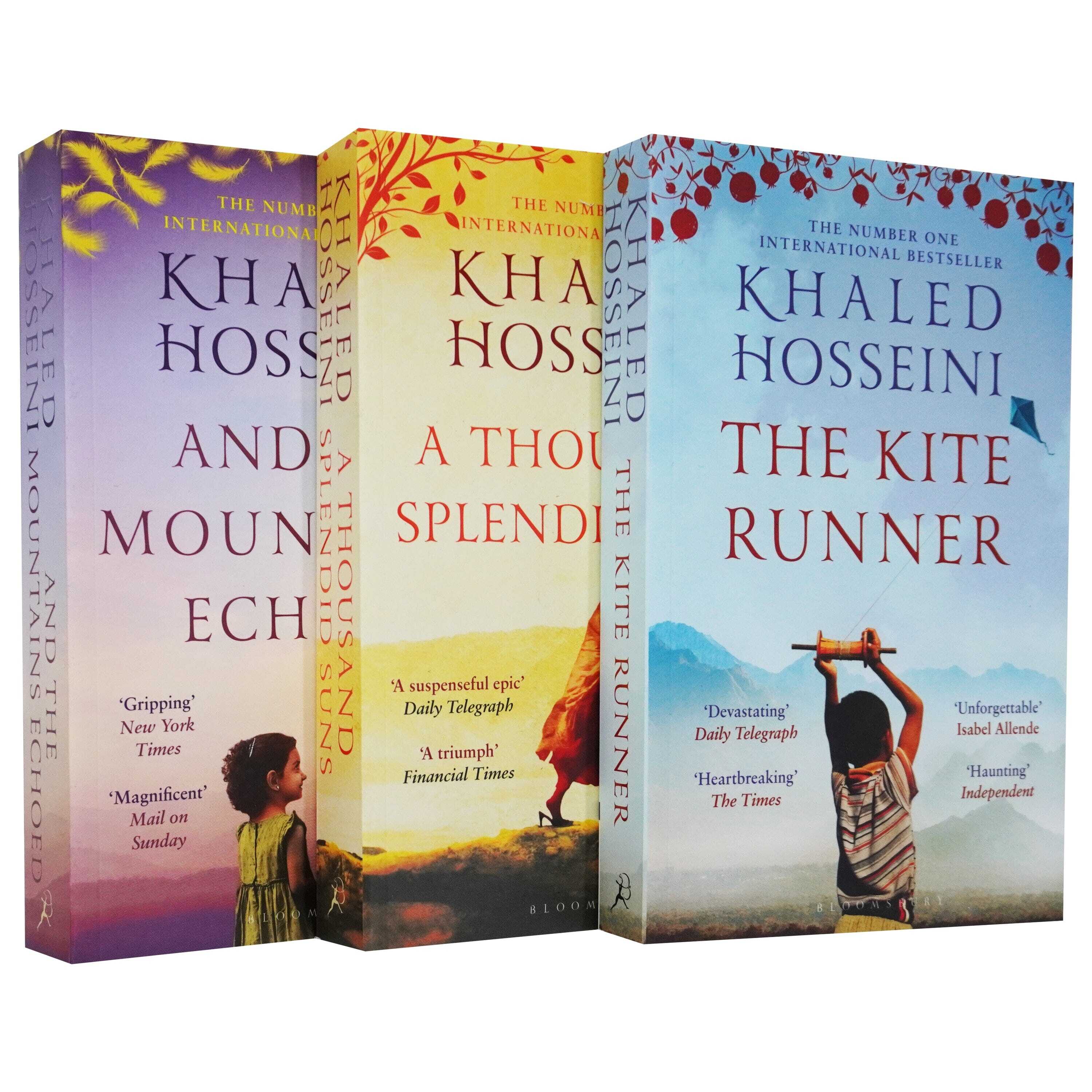 The Kite Runner by Khaled Hosseini 3 Books Collection Set - Fiction - Paperback