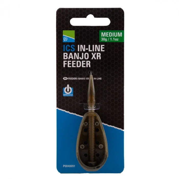 Preston ICS In-Line Banjo XR Fishing Feeder