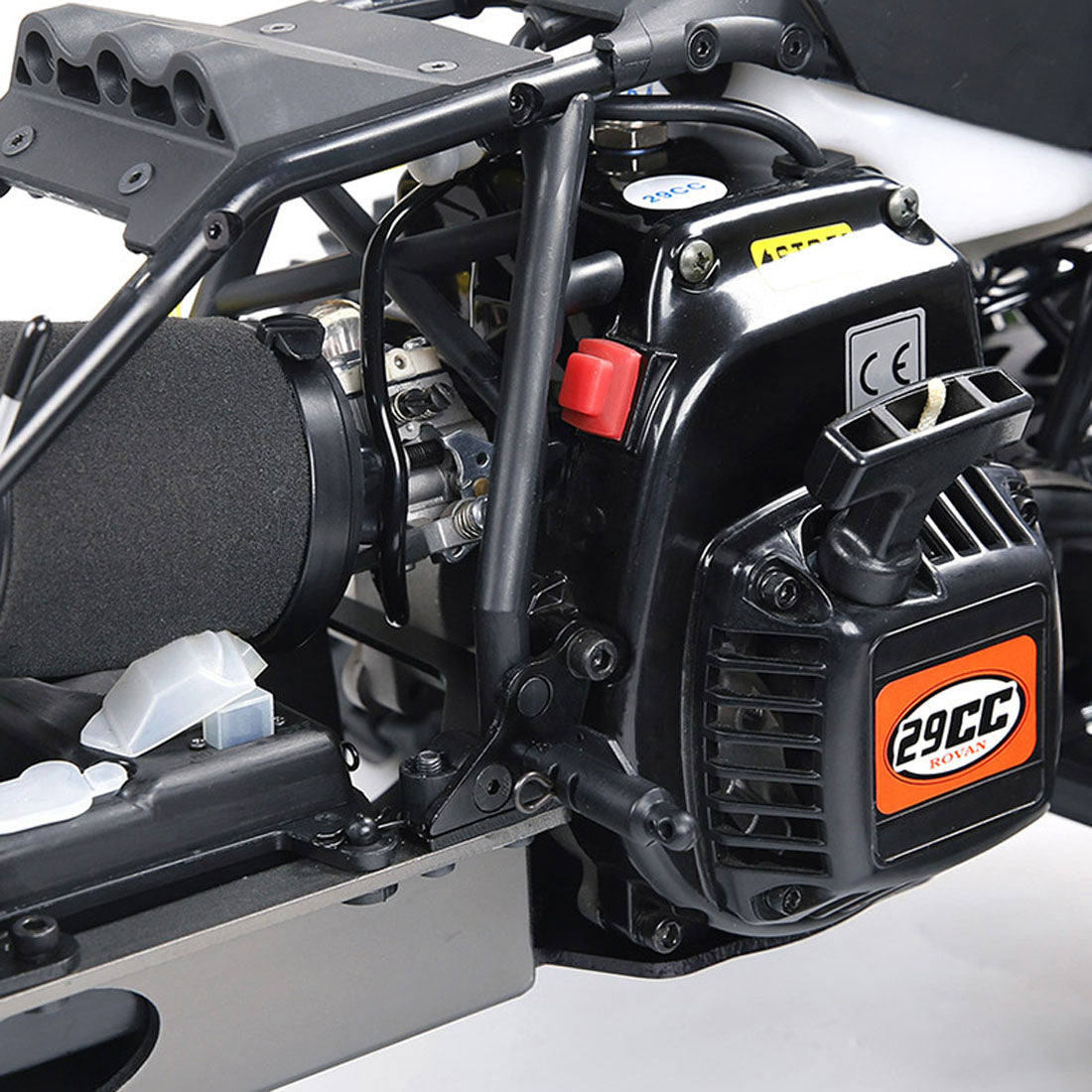 ROFUN Q-BAHA 1/5 2WD Gasoline Off-road Vehicle 2.4G RC High Speed Model Car with 29cc Gasoline Engine - RTR