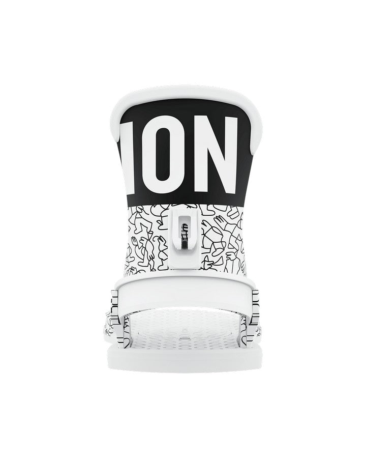 Union Milan Womens Snowboard Bindings - White - Lucas B. - 2022 (S)
