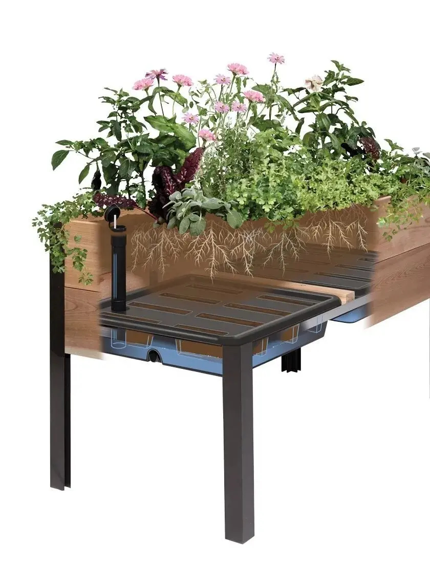 🎍Heavy Duty Standing Garden Planters for Outdoor❤️(2' x 8' )