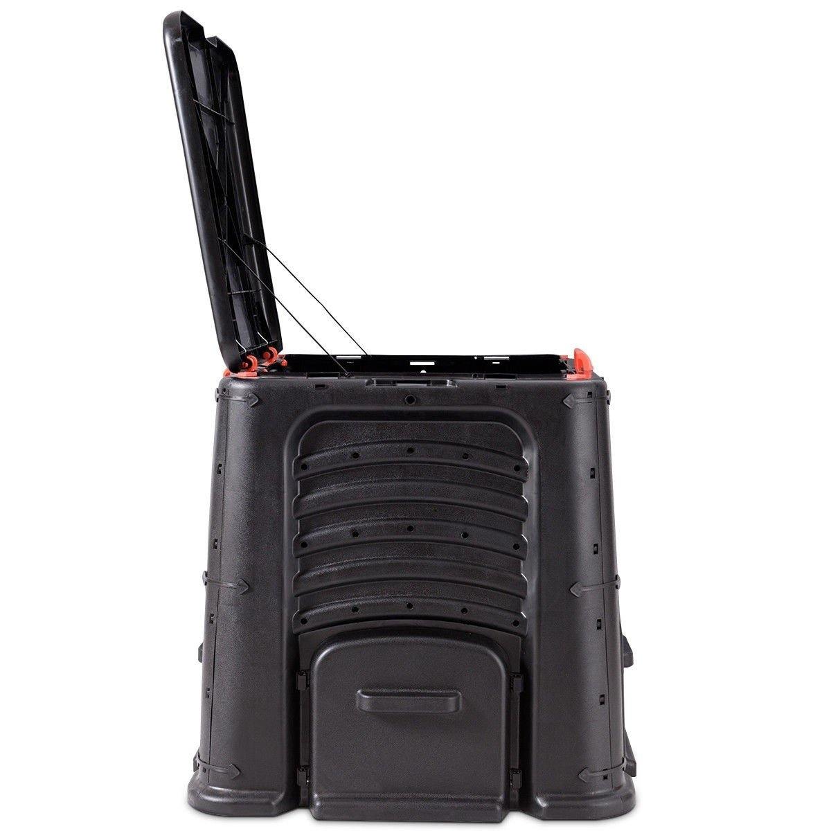 115 Gallon Garden Compost Bin Grass Food Trash Fertilizer Barrel