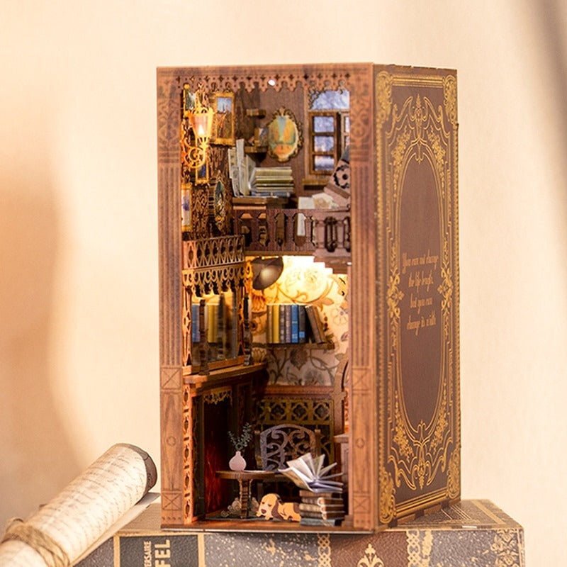 Book Nooks DIY 3D Wooden Puzzle (Best Seller)