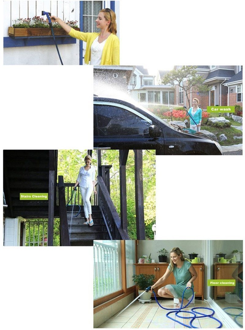 Expandable Garden Yard Water Hose