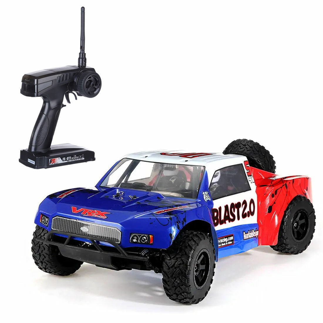 VRX RH1009 1/10 RC Car 4WD RC Off-road Vehicle Automatic Two-Speed 2.4G Toy RTR Version