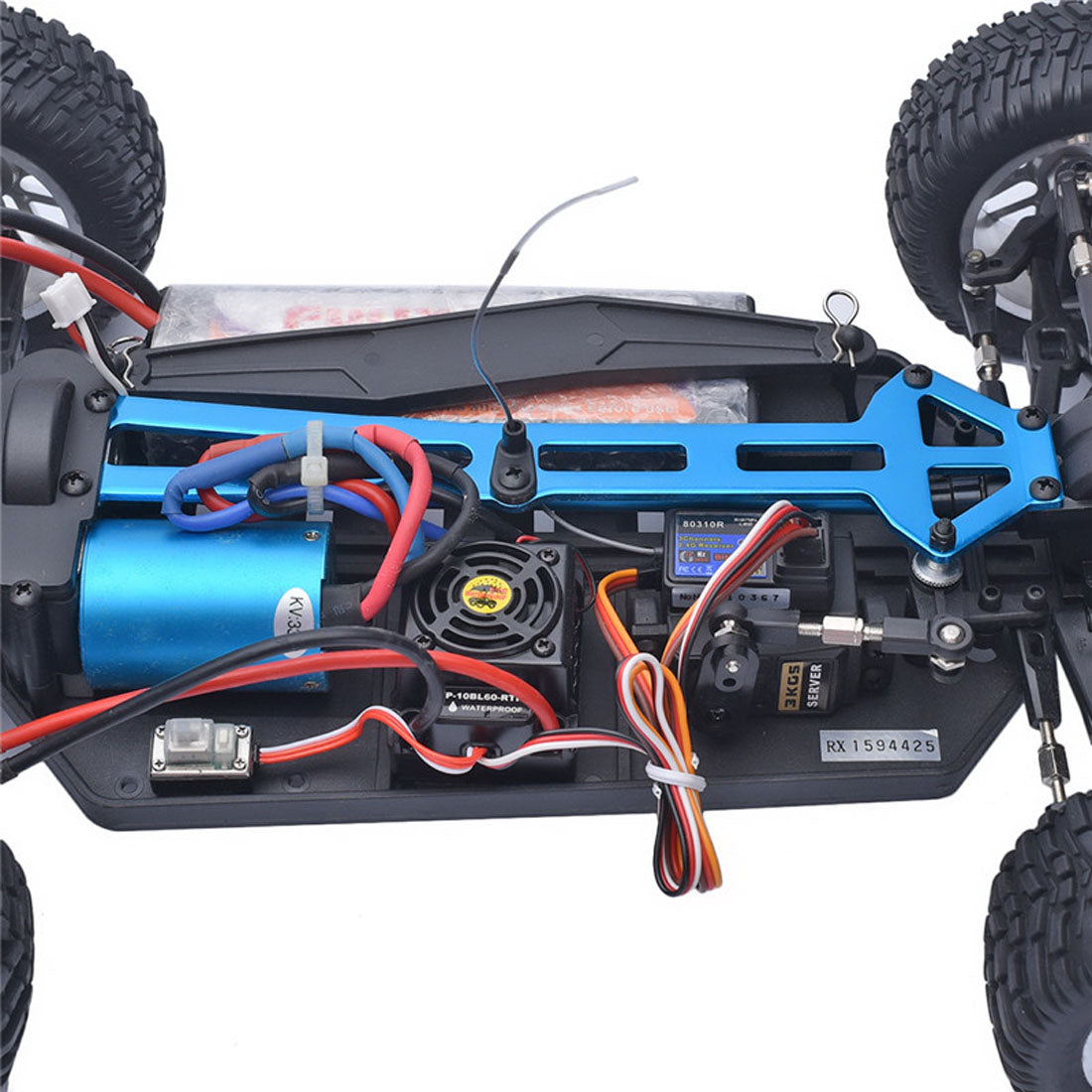 HSP 94170PRO 1:10 4WD Electric Brushless Off-road Short Course Truck 2.4G Wireless RC Car Model - RTR