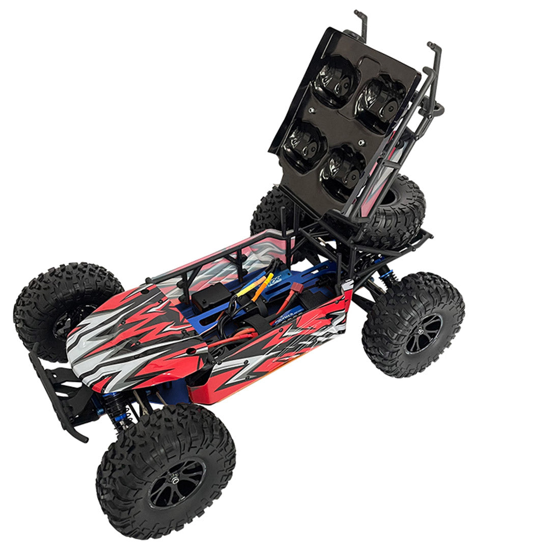VRX RH1062 1/10 RC Car 4WD 2.4G 70KM/H High-Speed Electric Brushless RC Desert Truck Model (RTR Version)