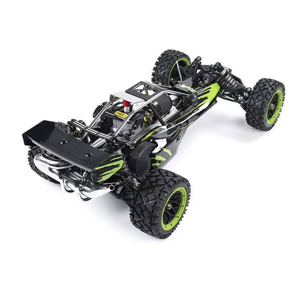 Rovan Baha320 Gas BAJA Buggy 1/5 Scale 32CC Gas Truck RTR Baja Crawler - Green