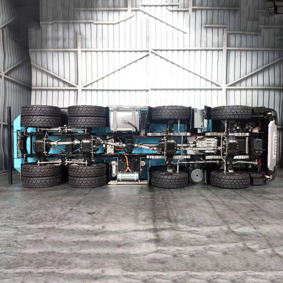 MODEL RACING 1/14 RC Truck Electric RC Hydraulic Simulation 8×8 Dump Vehicle Model RTR