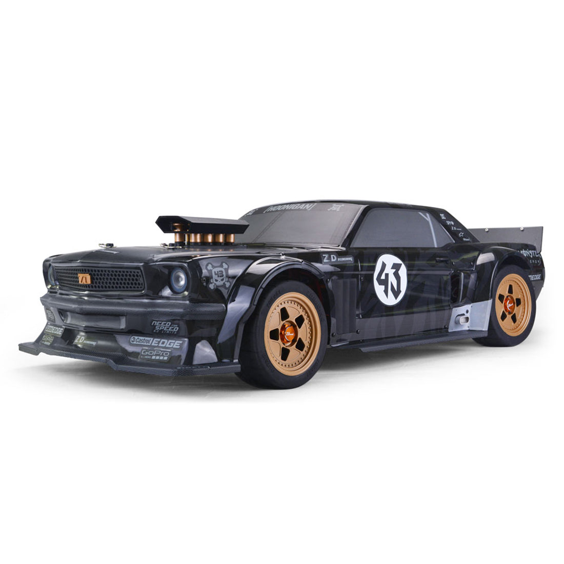 ZD Racing EX-07 1/7 4WD 130km/h Electric Simulation Supercar Drift Car Toy- KIT Version