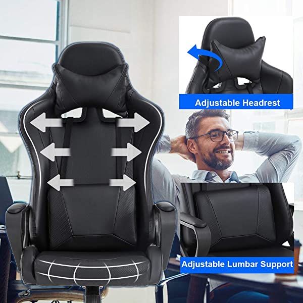 🔥Hot Sale Now🔥High-Back Gaming Chair