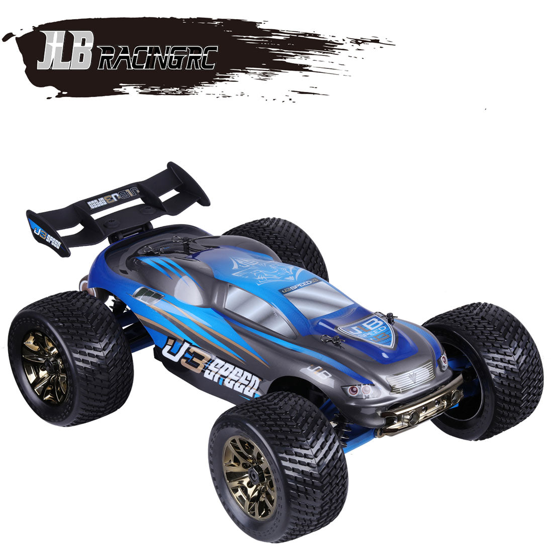JLB Racing J3 SPEED 1/10 4WD 2.4G 120A Off-road Brushless ESC Waterproof RC Truggy Remote Control Racing Truck - RTR