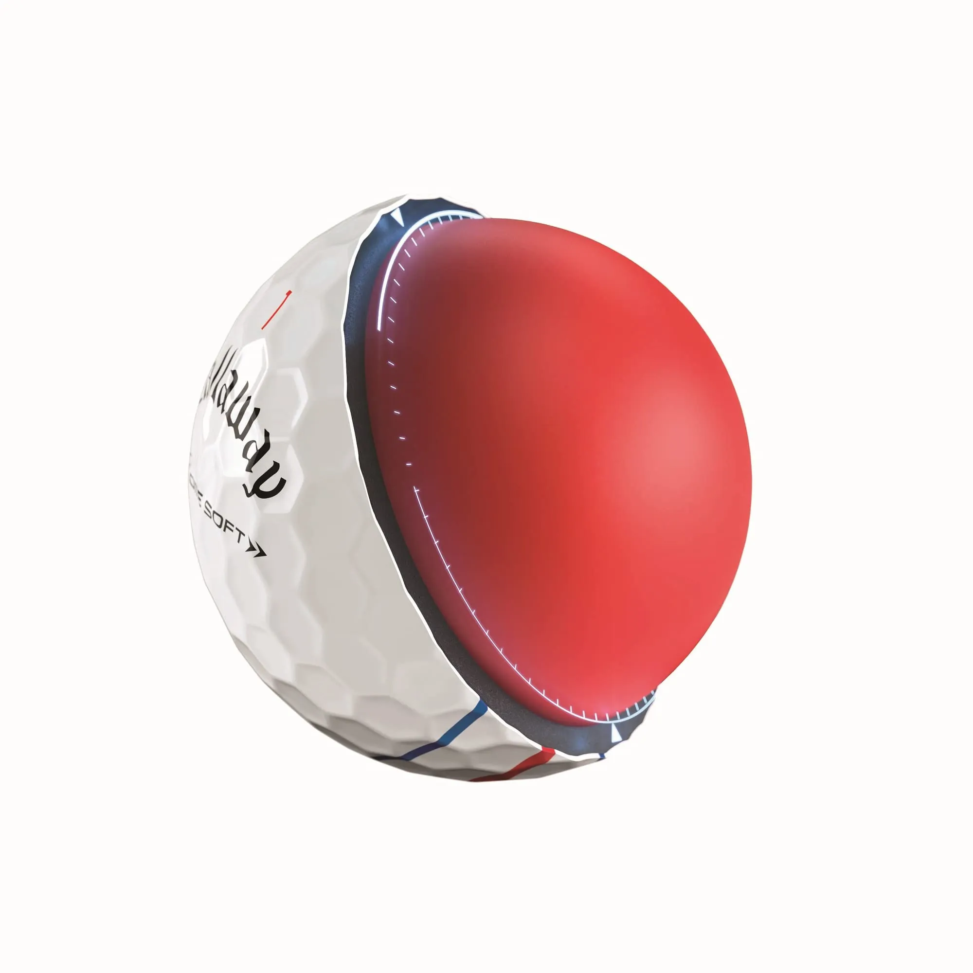 Chrome Soft Triple Track Golf Balls (4 Dozen total 48)