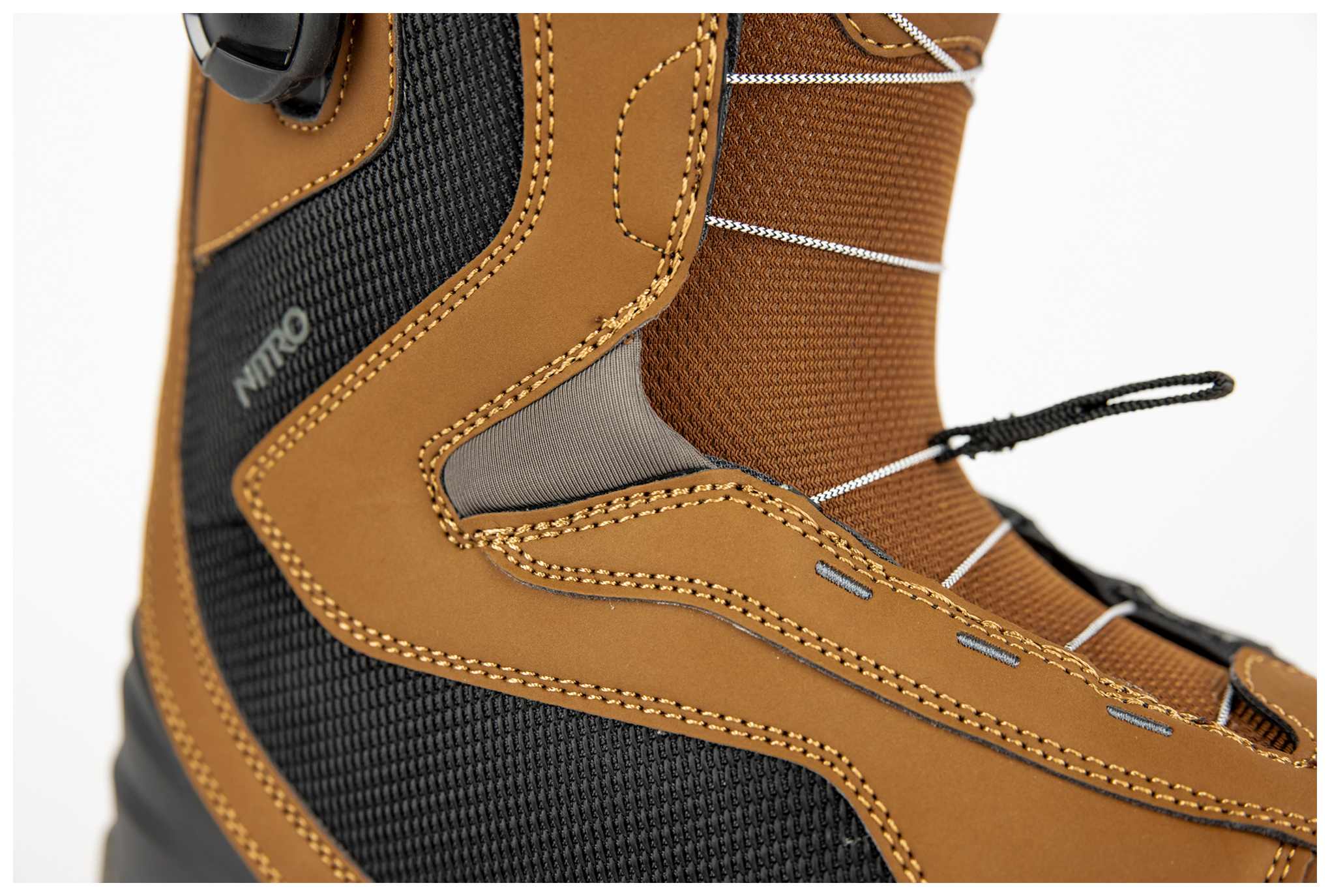 Nitro Club BOA Snowboard Boots - Brown/Black - 2023