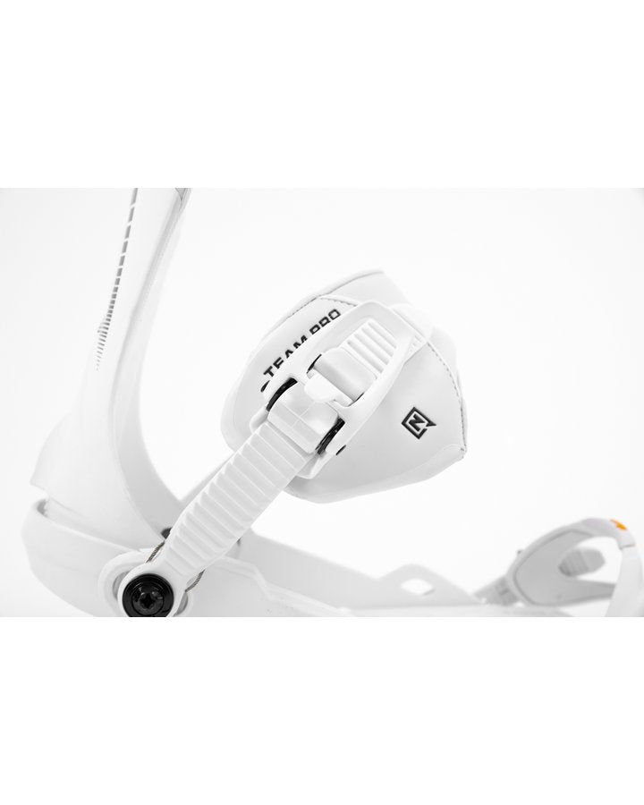 Nitro Team Pro Snowboard Bindings - White Shadow - 2023