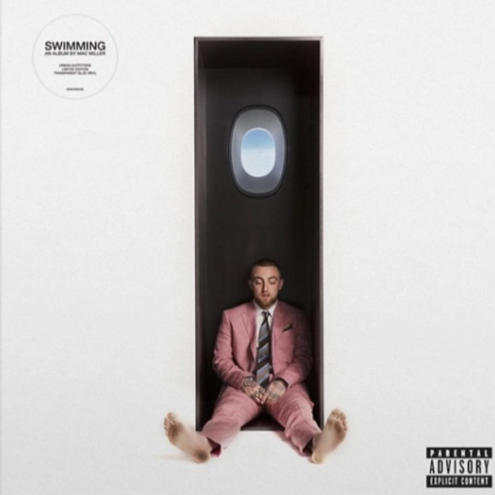 Mac Miller - Swimming Exclusive Limited Edition Transparent Blue Color Vinyl Record