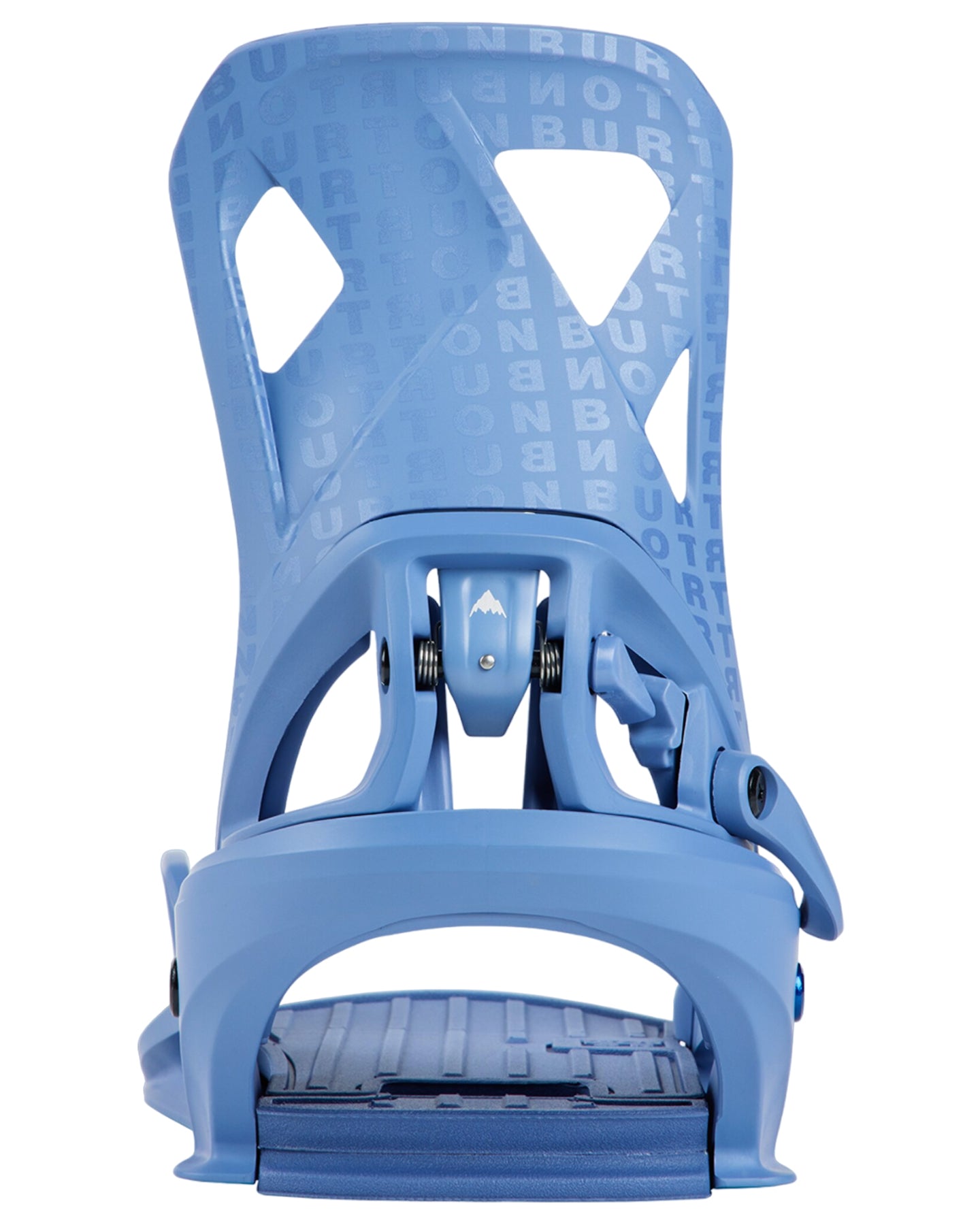 Burton Men's Step On® Re:Flex Snowboard Bindings - Slate Blue / Logo - 2024