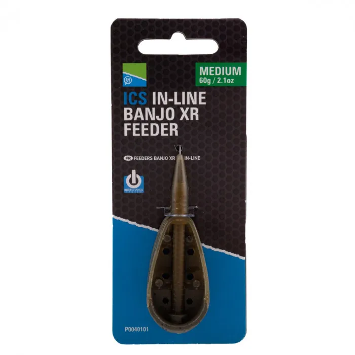 Preston ICS In-Line Banjo XR Fishing Feeder