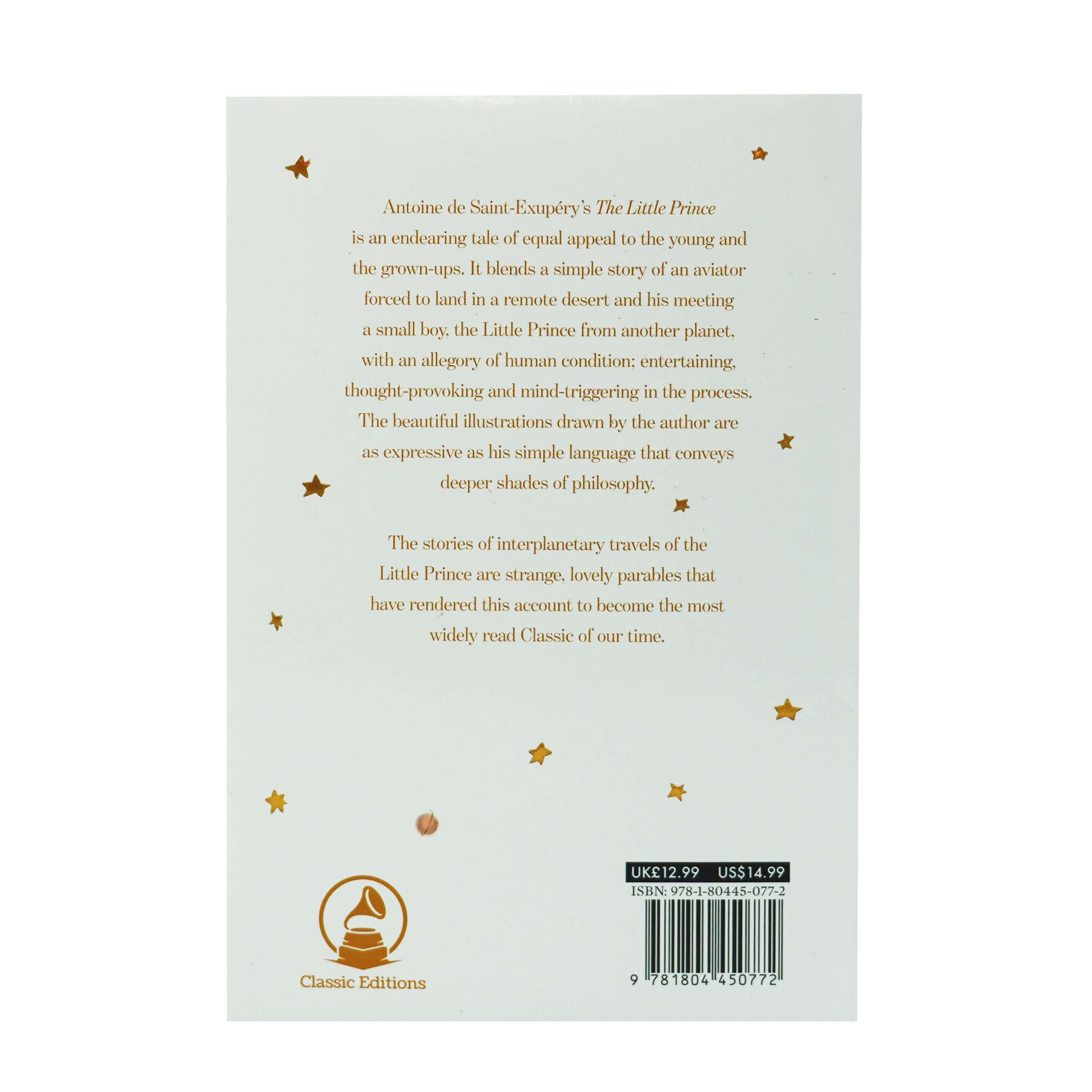 The Little Prince by Antoine de Saint-Exup��ry - Ages 6+ - Hardback
