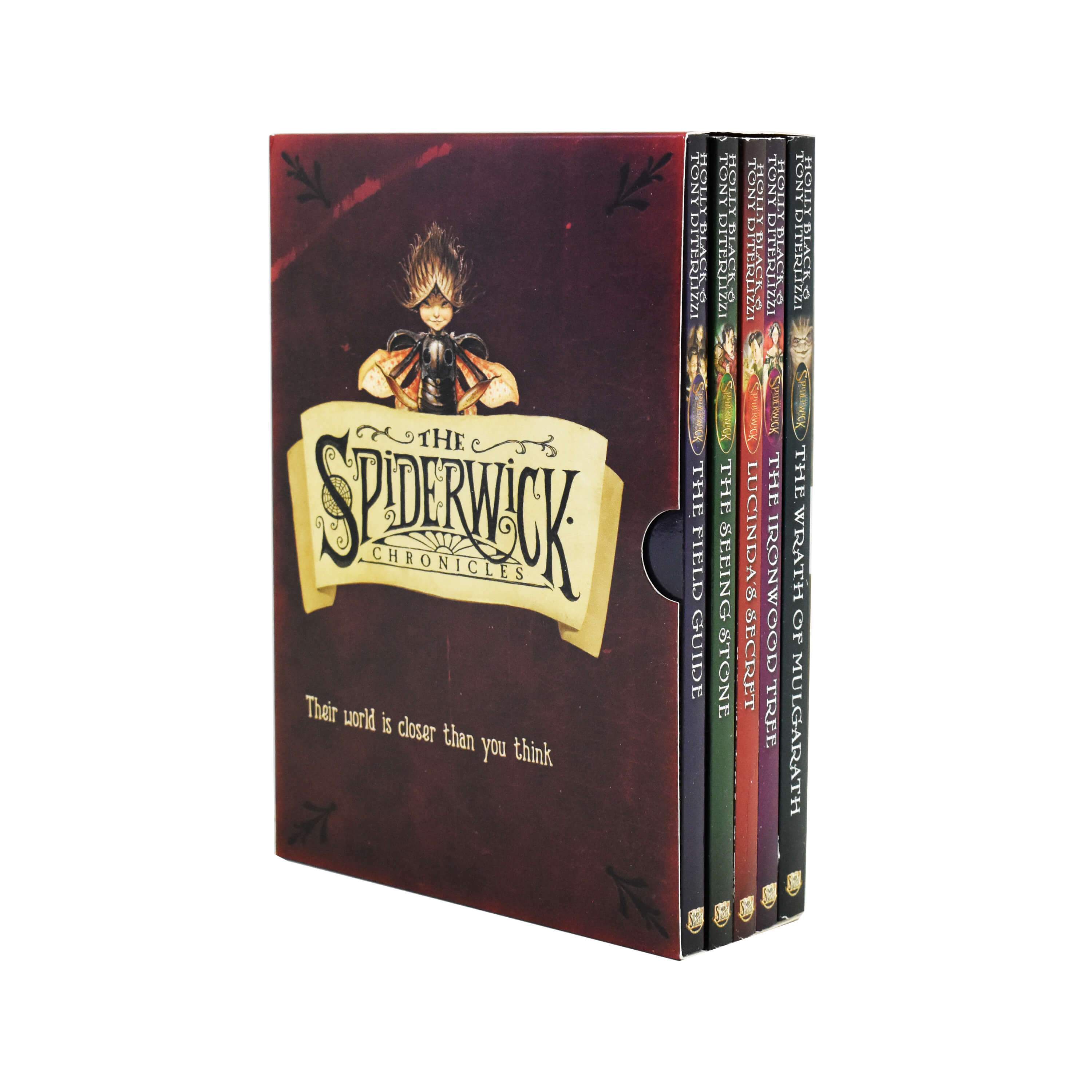 The Spiderwick Chronicles by Holly Black & Tony DiTerlizzi 5 Book Collection - Ages 7-9 - Paperback