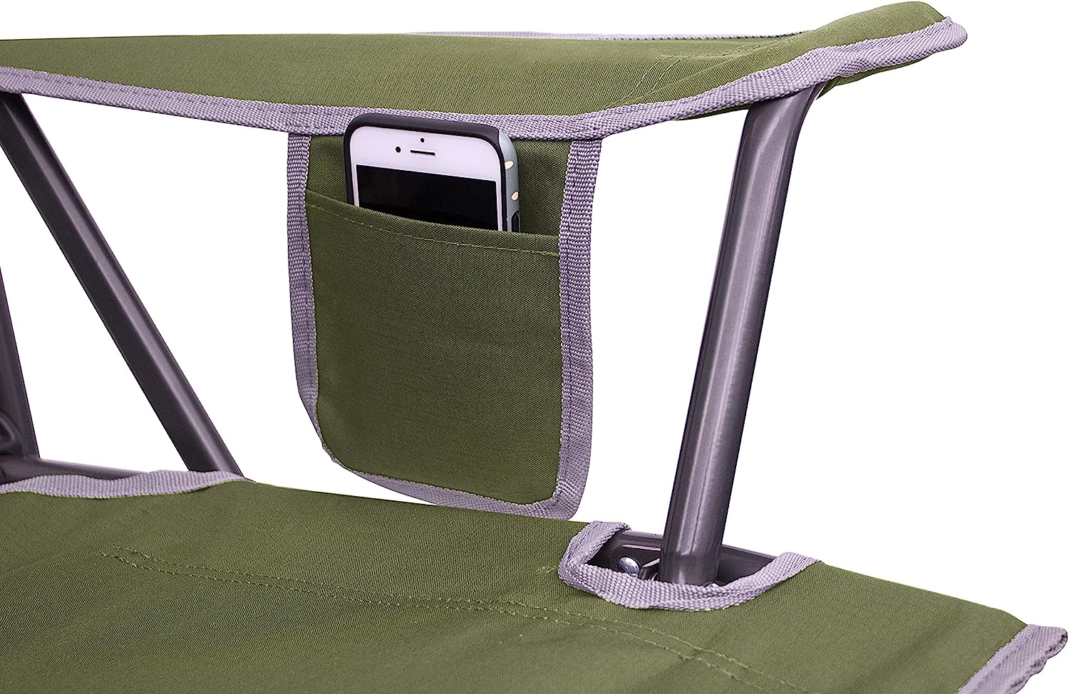 Outdoor Freestyle Rocker Portable Rocking Chair & Outdoor Camping Chair, ergonomic Nylon, Indigo Blue