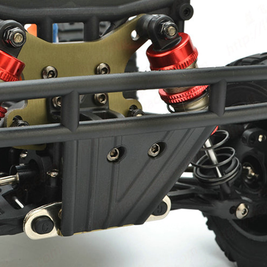 LC Racing EMB-MTH 1:14 2.4G 50+KM/H Remote Control Car 4WD Brushless Electric RC Off-road Vehicle Monster Trunk Model - RTR