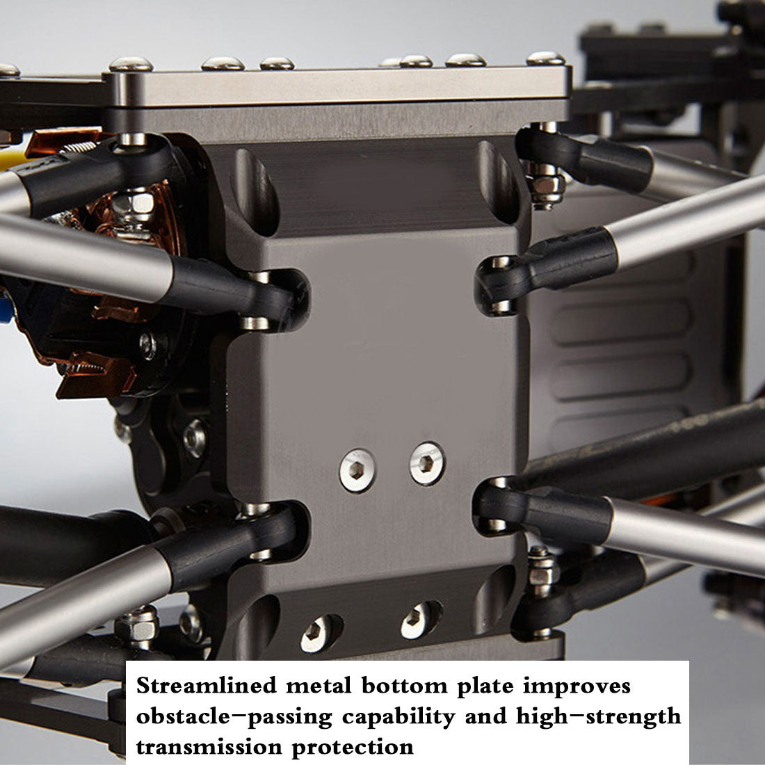 TFL C1610 1/10 4WD RC Electric Monster Truck Simulation Straight Bridge Vehicle (without Electronic Equipment)