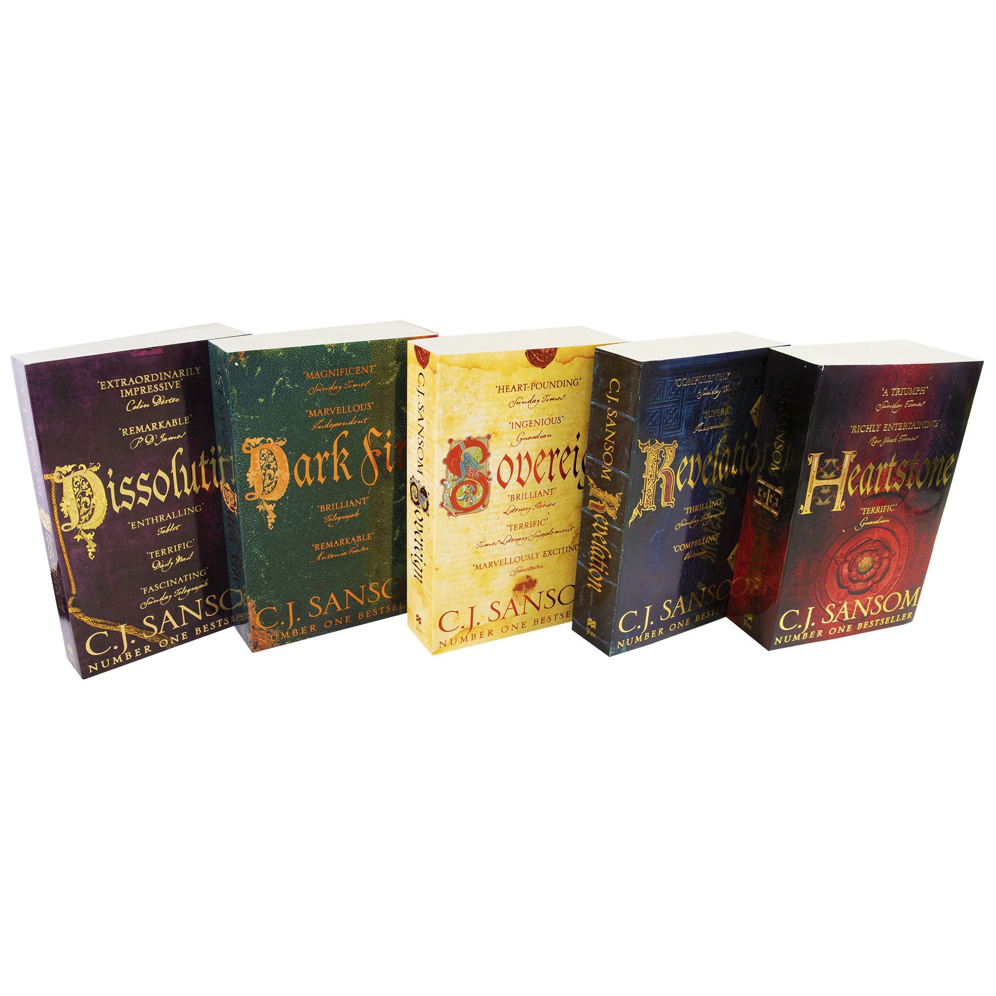 The Shardlake Series 5 Books Collection Set By C J Sansom - Age 18+ - Paperback