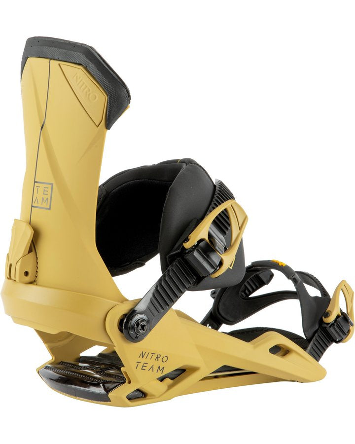 Nitro Team Snowboard Bindings - Clay - 2022 (M)