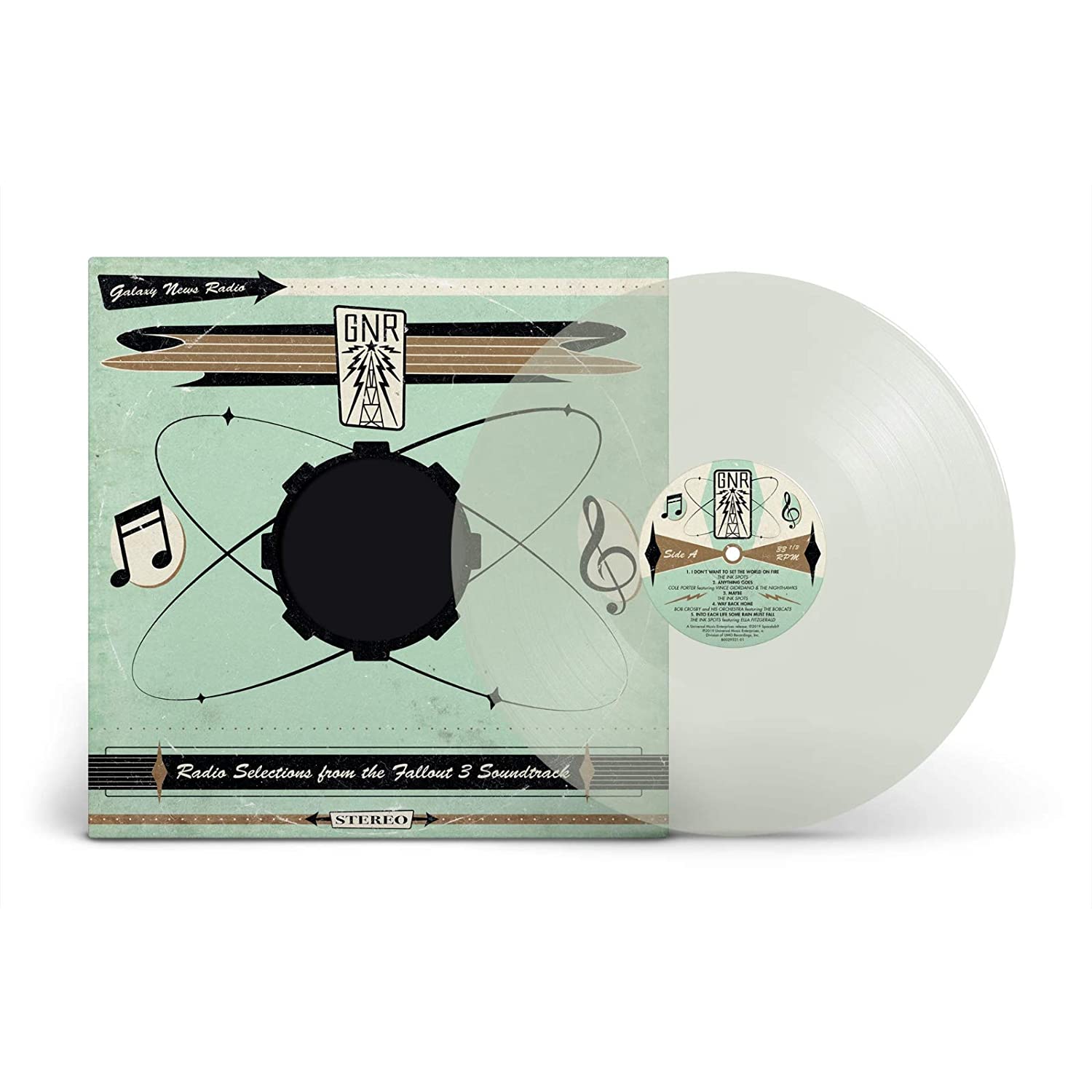 Galaxy News Radio: Radio Selections From The Fallout 3 Soundtrack Exclusive Nuka Cola Bottle Colored Vinyl LP