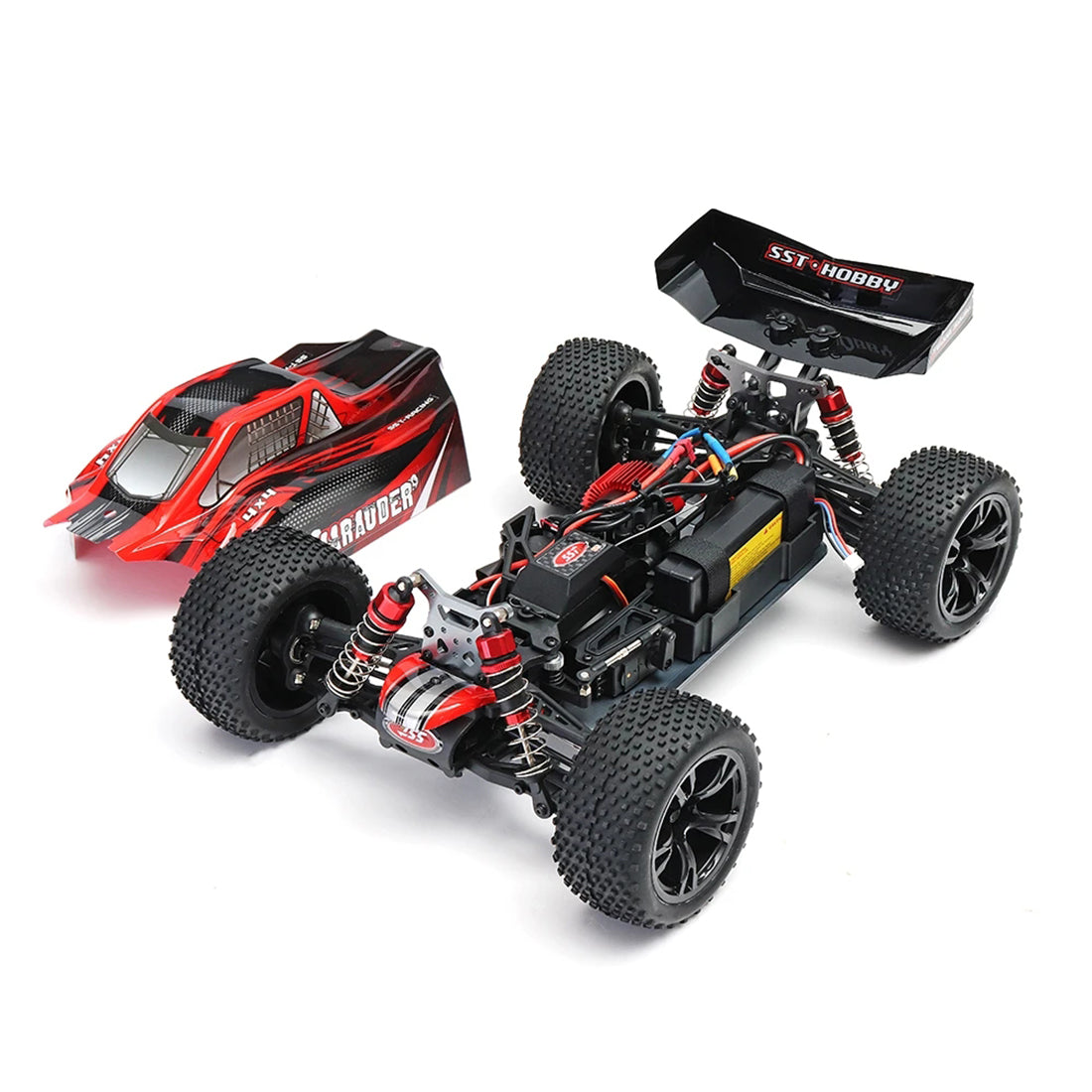 SST 1937PRO 1:10 2.4G RC Car 75KM/H High Speed Electric 4WD Brushless Remote Control Off-road Vehicle