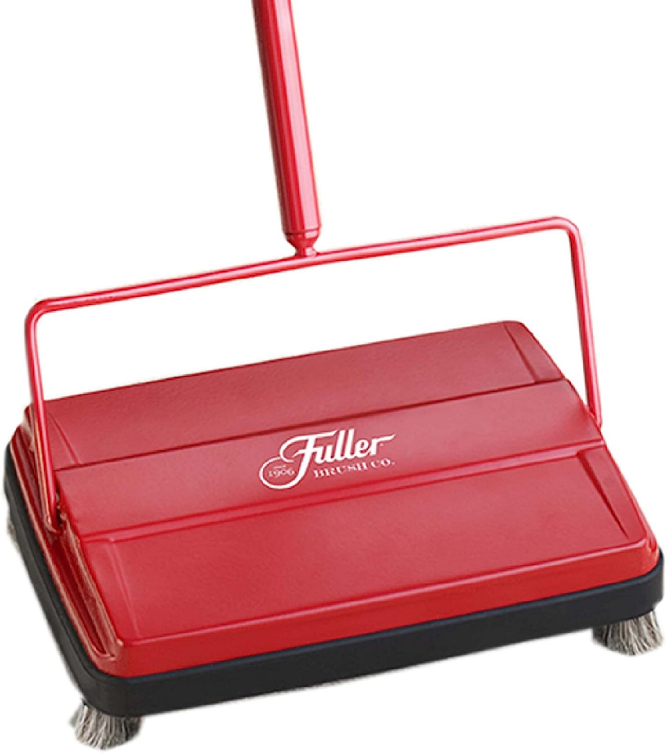 Fuller Brush 17027 Carpet & Floor Sweeper- Mini Stick Cleaner For Hardwood Surfaces, Wood Floors, Laminate, Tile- Small & Portable For The Home Or Office - Cleans Dust Pet Hair- Electrostatic & Silent