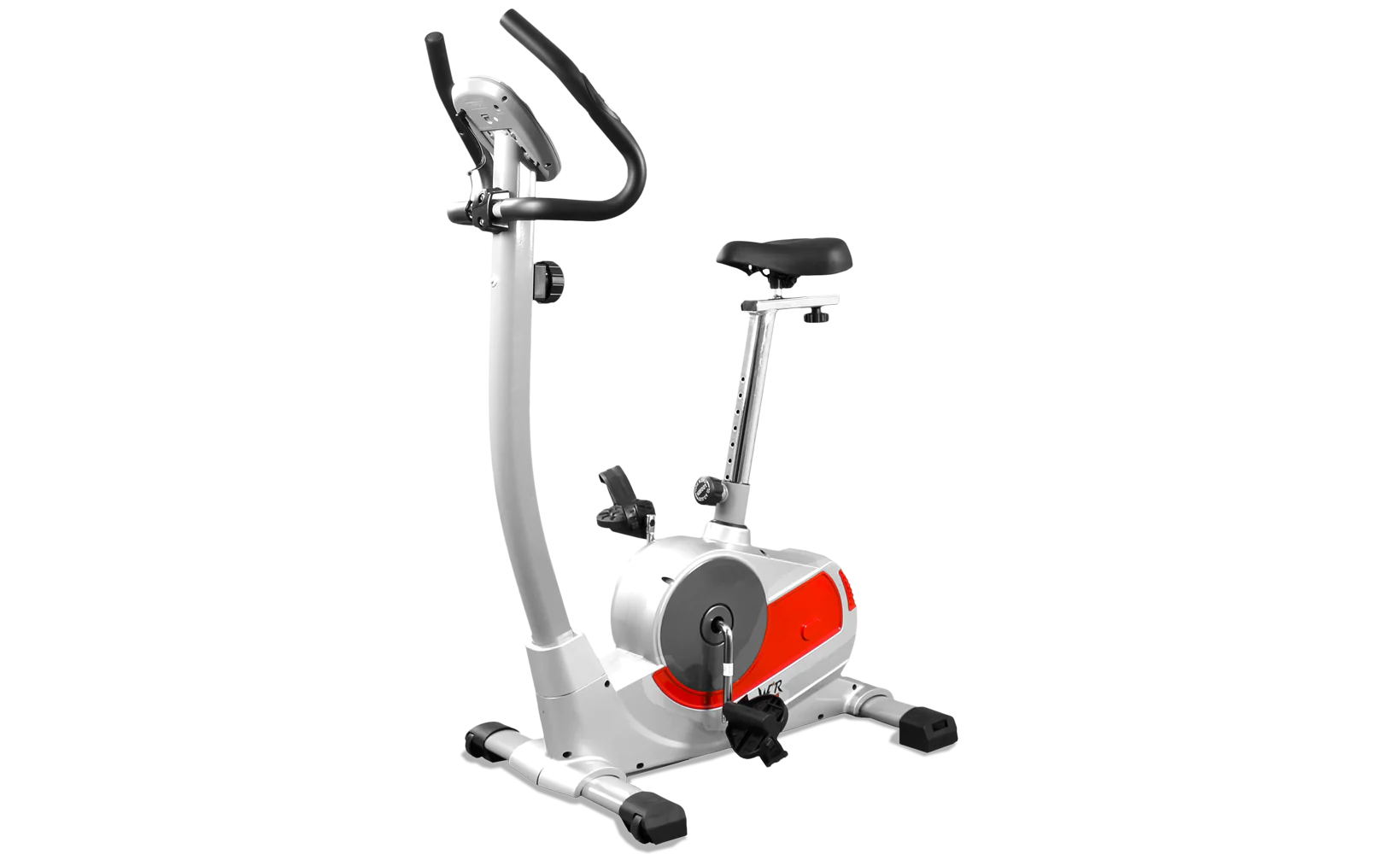 RevXtreme RideX Magnetic Exercise Bike SILVER-RED