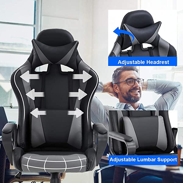 🔥Hot Sale Now🔥High-Back Gaming Chair