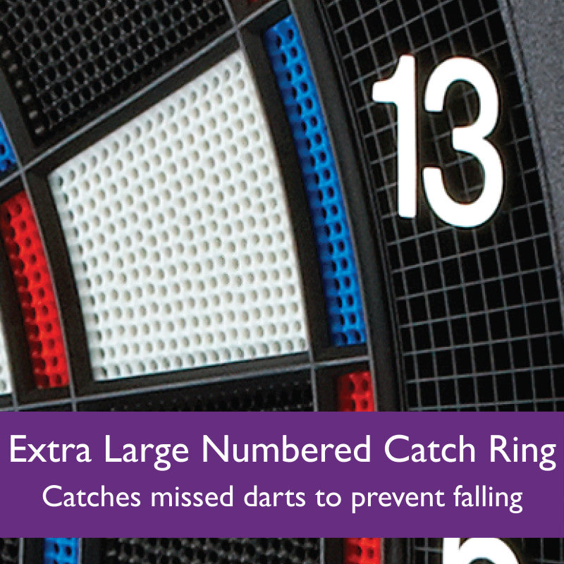 Fat Cat Electronx Electronic Dartboard, 13.5