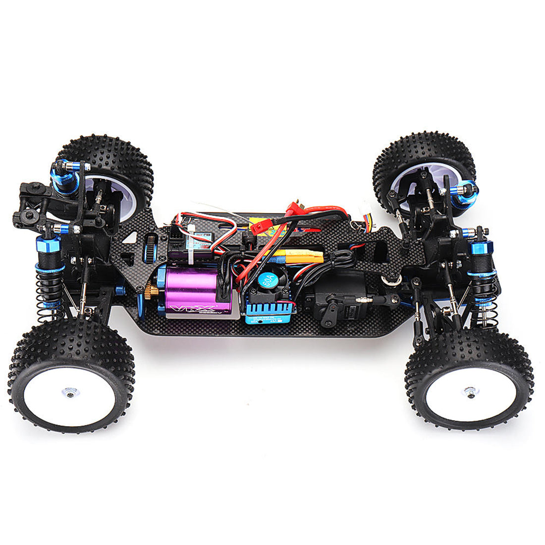 VRX RH1017PR 1/10 Scale 4WD Brushless Off-road Vehicle High Speed 2.4G RC Car with 60A ESC and 3650 Motor - RTR Version