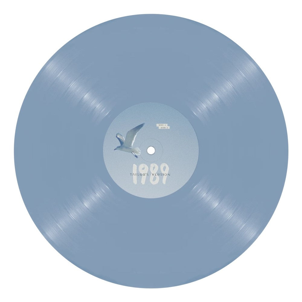 Taylor Swift 1989 Taylor's Version Exclusive Limited Edition Crystal Skies Blue Color vinyl 2x LP Record