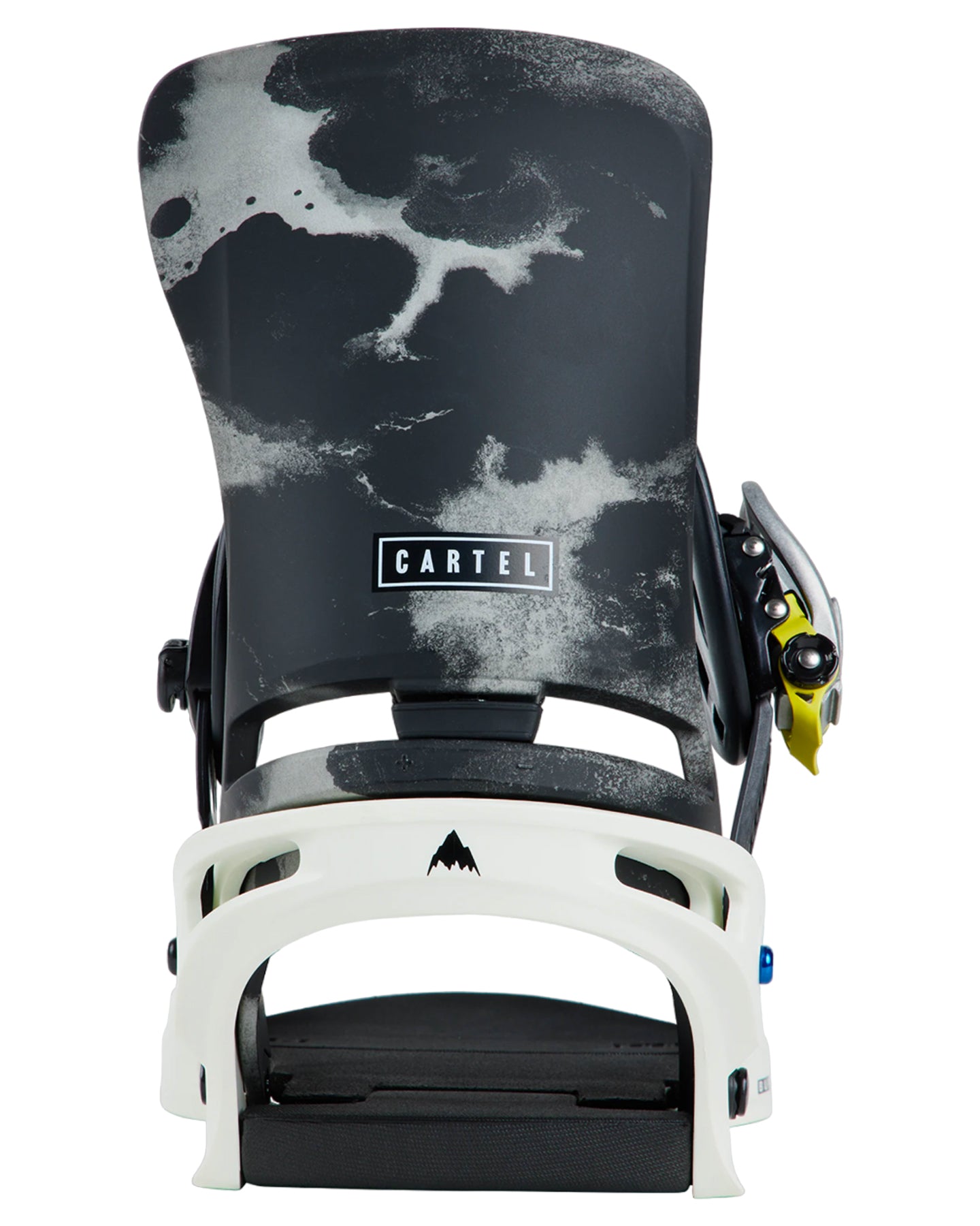 Burton Men's Cartel Re:Flex Snowboard Bindings - White / Graphic - 2024