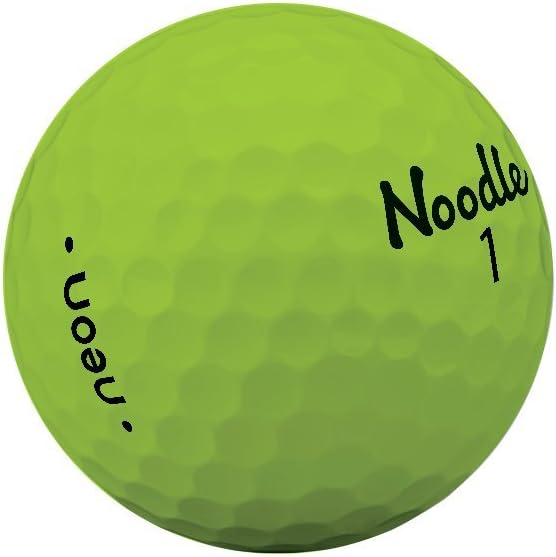 Noodle Neon Matte Color Golf Balls
