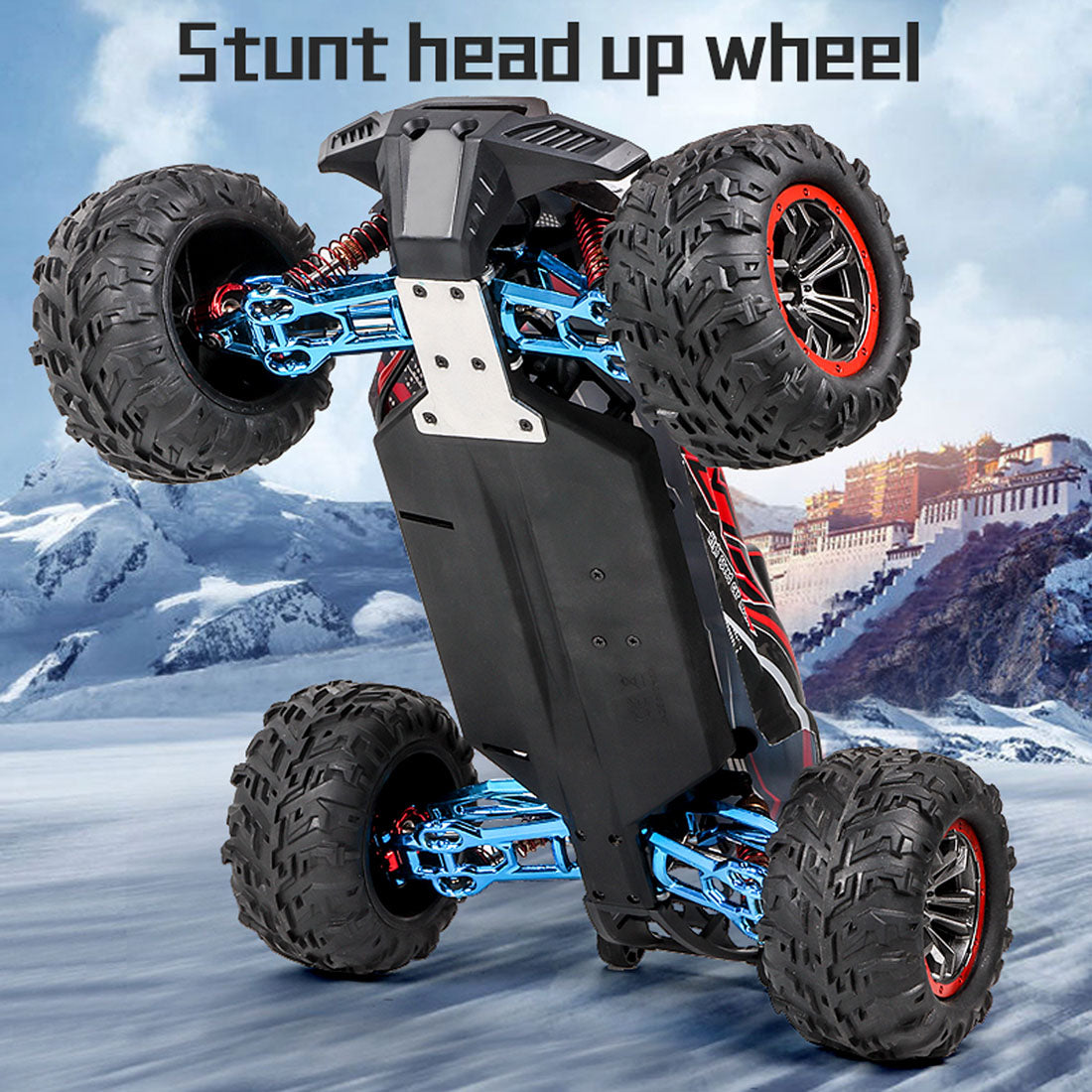 F14A 1/10 Full Scale 70km/h High Speed Brushless RC Car 2.4G Remote Control Car 4WD Off-road Vehicle - RTR Version