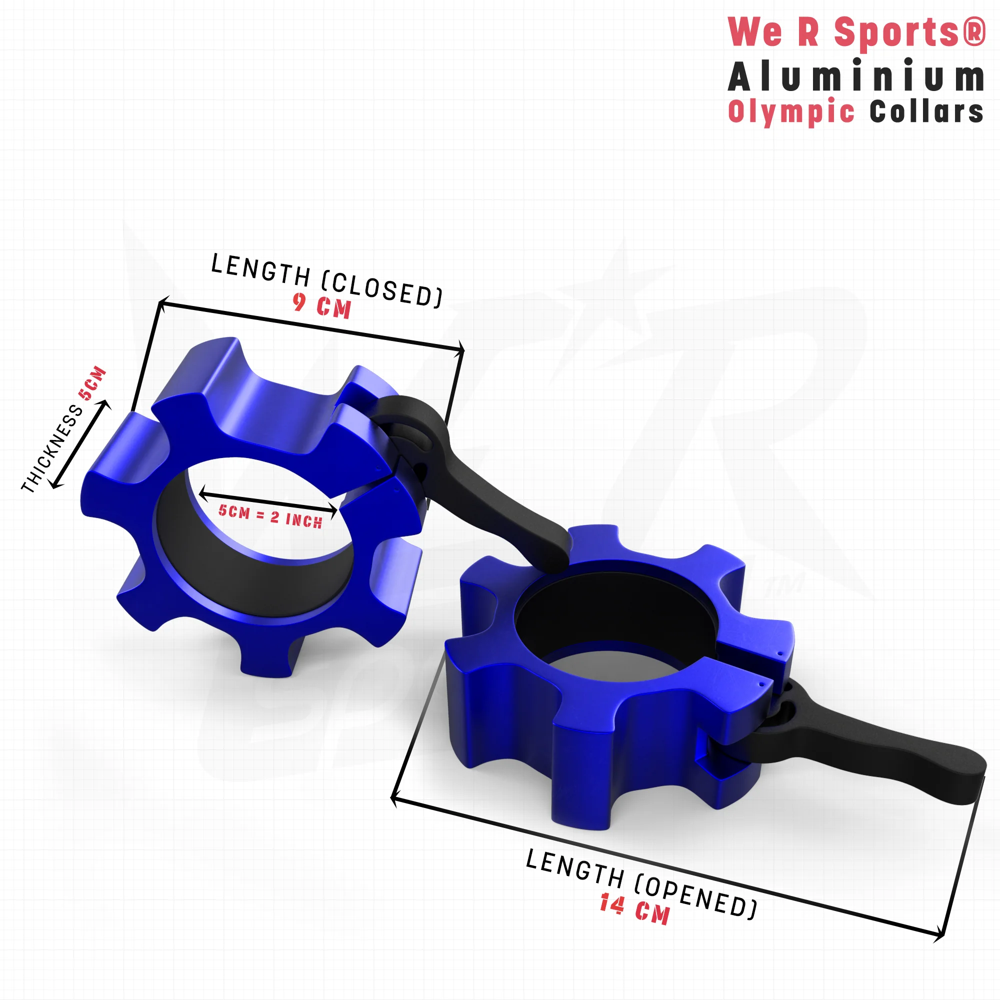 Aluminium Collars For Dumbbells