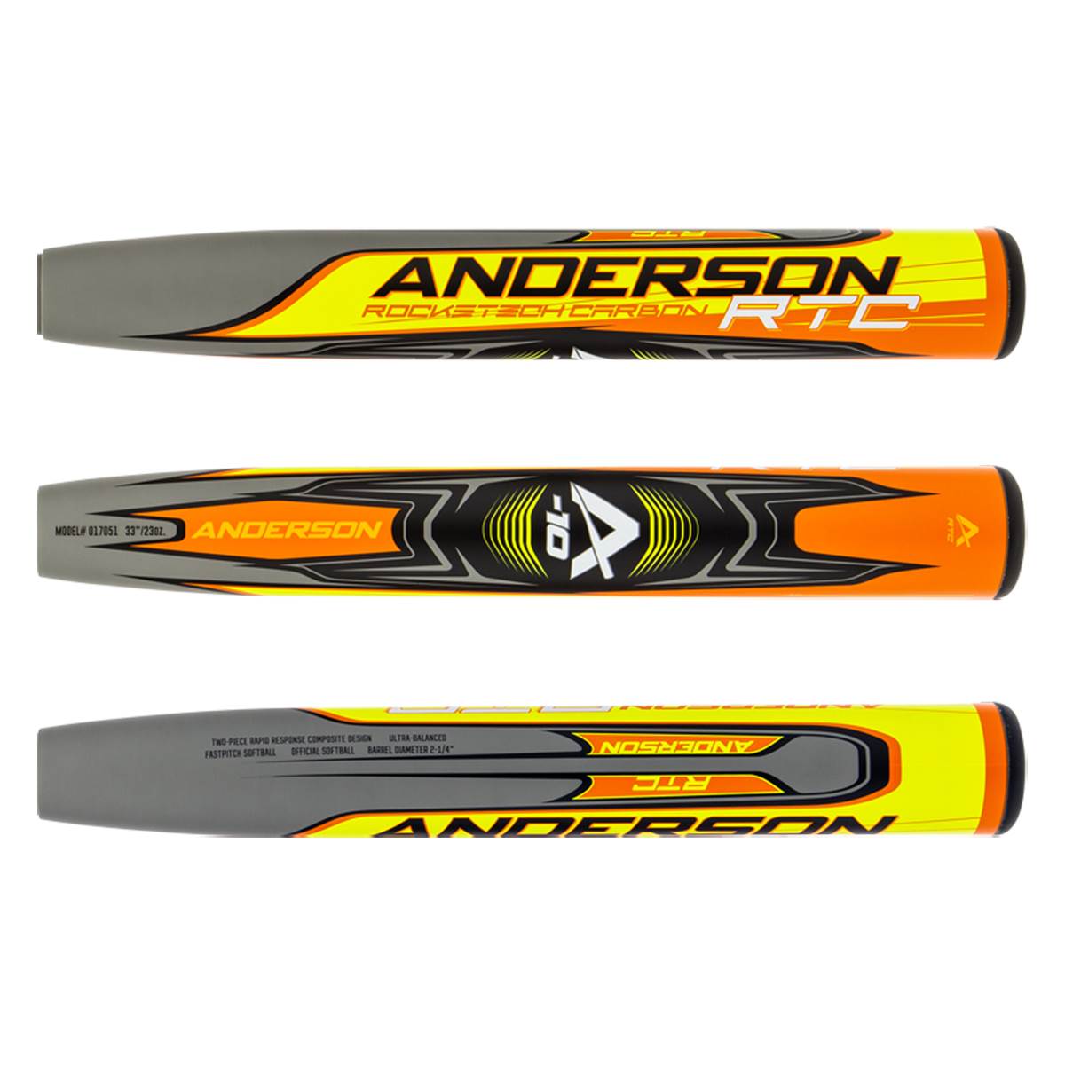 ð¥2023 Anderson Rocketech Carbon -10 Fastpitch Softball Bat: FPRTC22
