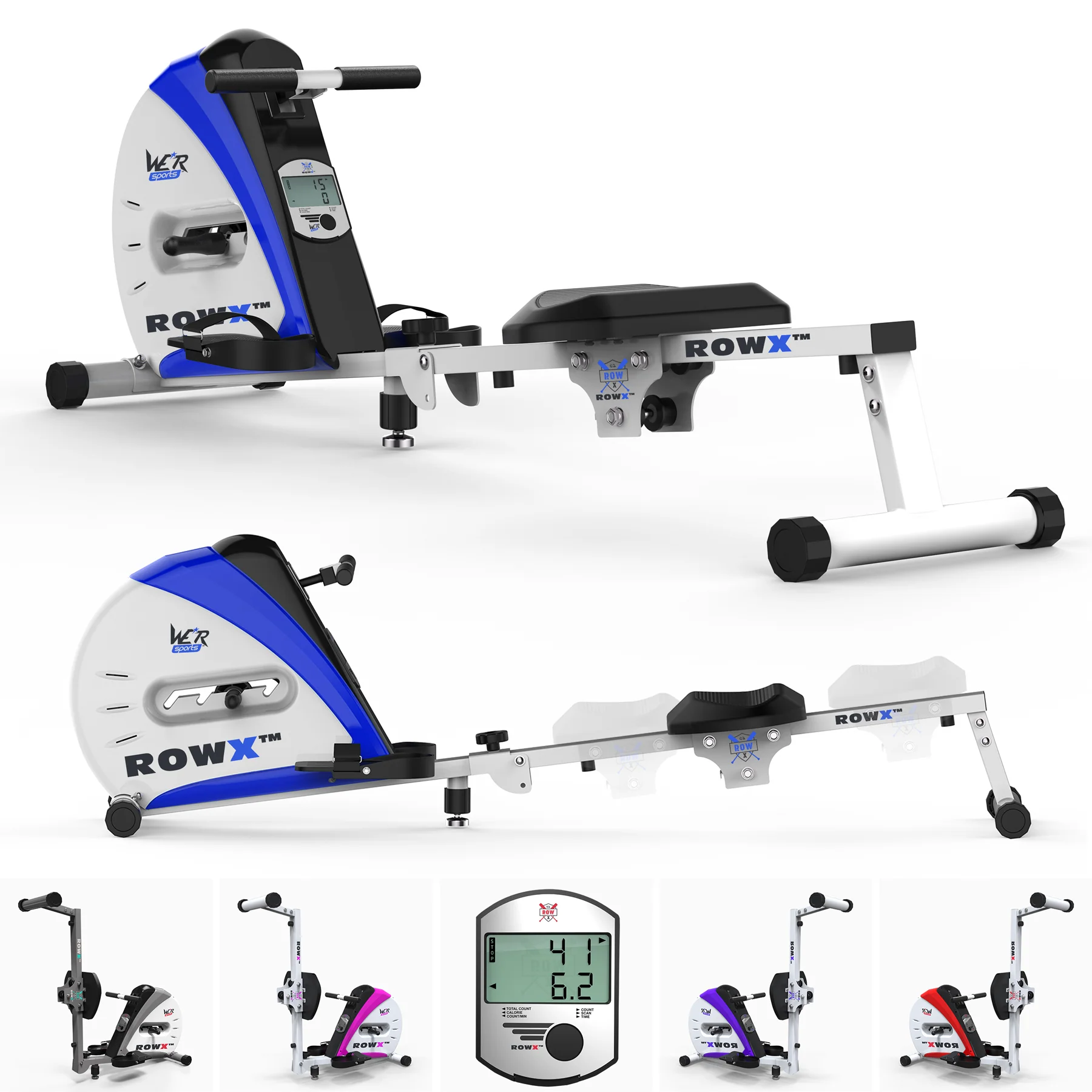 RevXtreme RowX™ Premium Rowing Machine